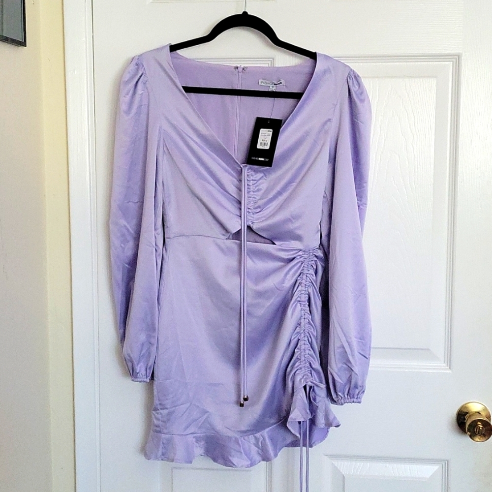 Fashion Nova Lavender Dress